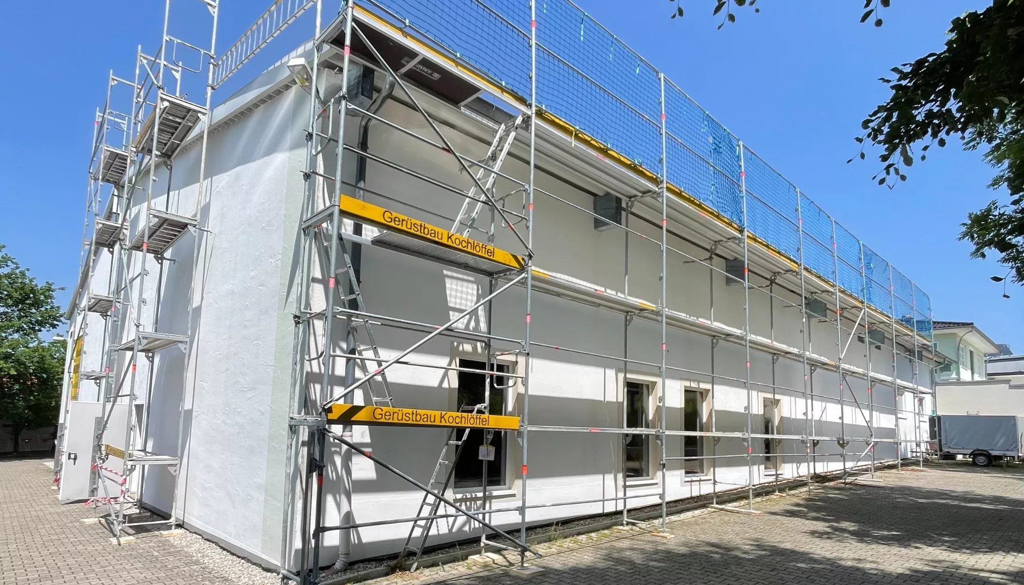 Dachfanggerüste - Gerüstbau Kochlöffel GmbH